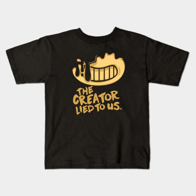 Bendy And The Ink 7 Kids T-Shirt by Mendozab Angelob